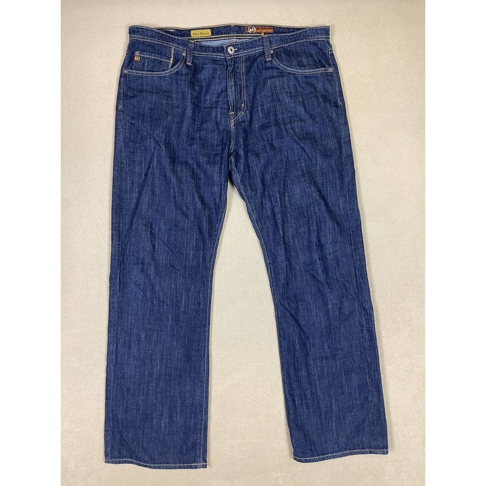 AG Adriano Goldschmied The Hero Mens 38x32 Blue Jeans‎ Mid Rise Made in USA